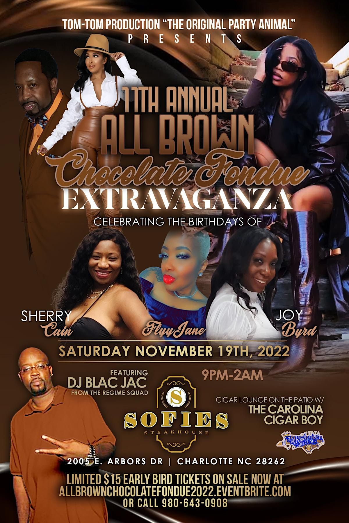 Tom-Toms 11th Annual All Brown Chocolate Fondue Extravaganza, Sofie&rsquo;s