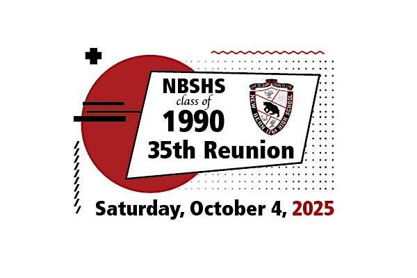 NBSHS Class of 1990 35th Reunion, 4 October | Event in New Bern | AllEvents