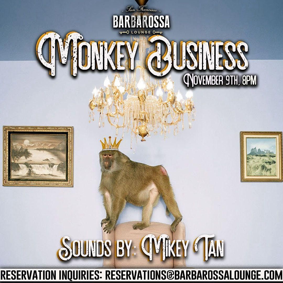 Monkey Business Thursdays - San Francisco's #1 Social Event at Barbarossa | Event in San Francisco | AllEvents