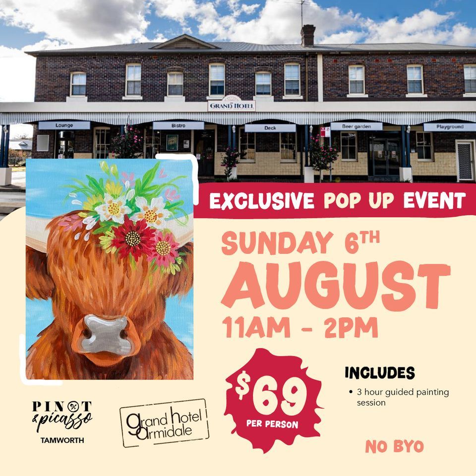 Paint & Sip The Grand Hotel Armidale ?? , The Grand Hotel, Tamworth