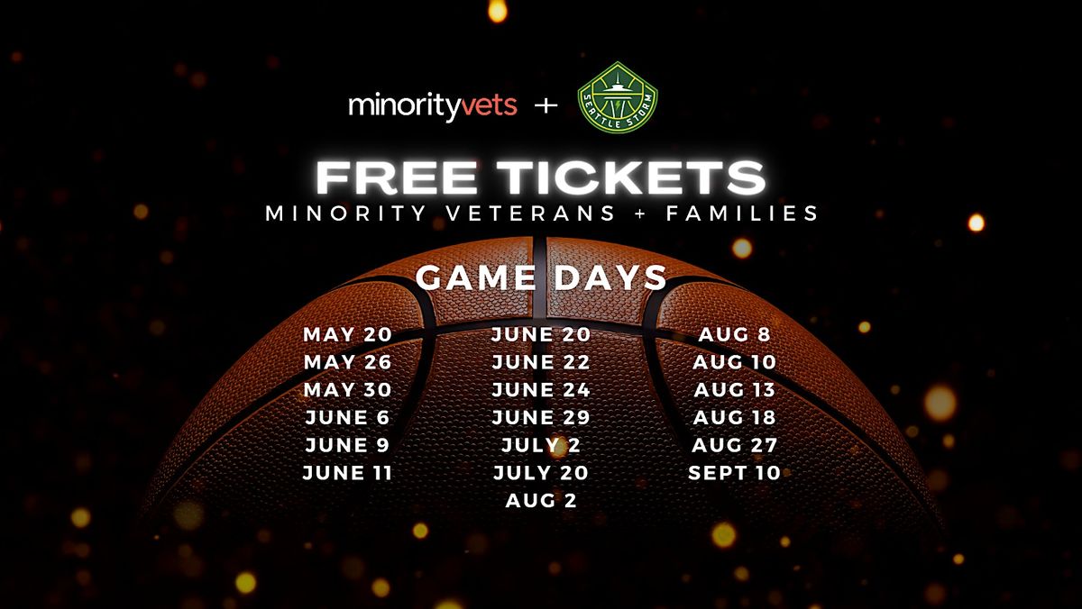 Seattle Storm Tickets 2025 Season