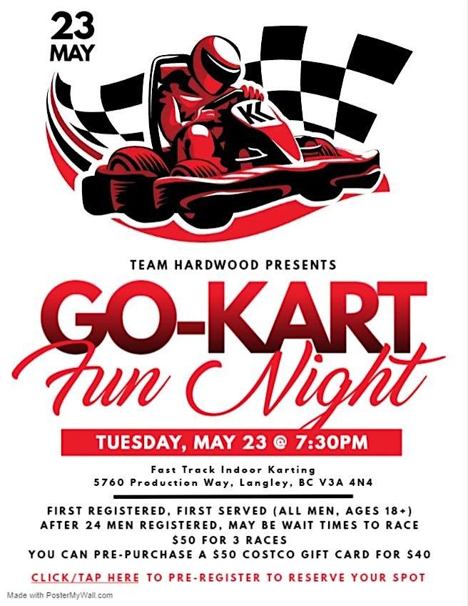 GOKART FUN NIGHT, Fast Track Indoor Karting, Langley, 23 May 2023