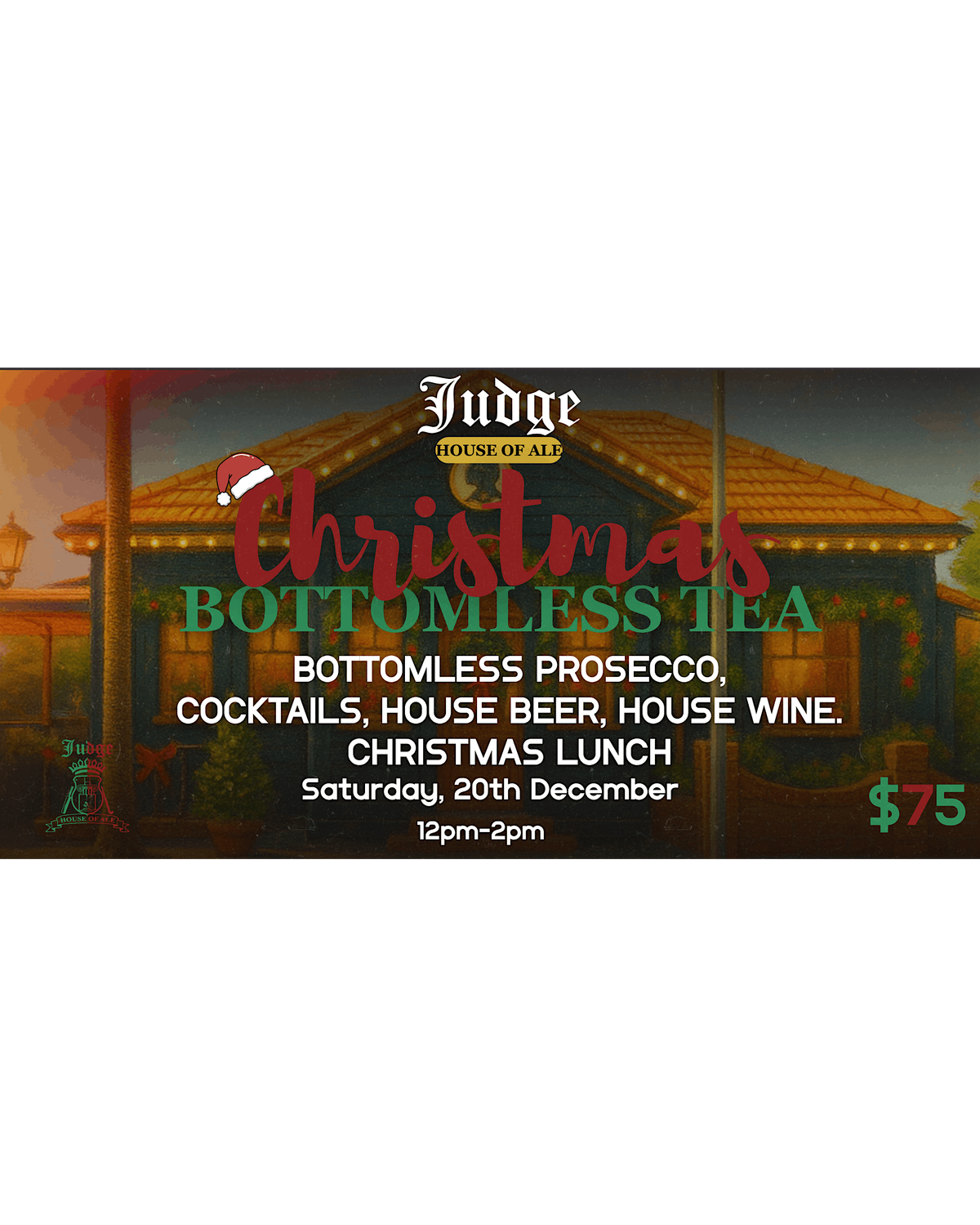 JUDGE CHRISTMAS | Bottomless Tea, 20 December | Event in Whangārei | AllEvents