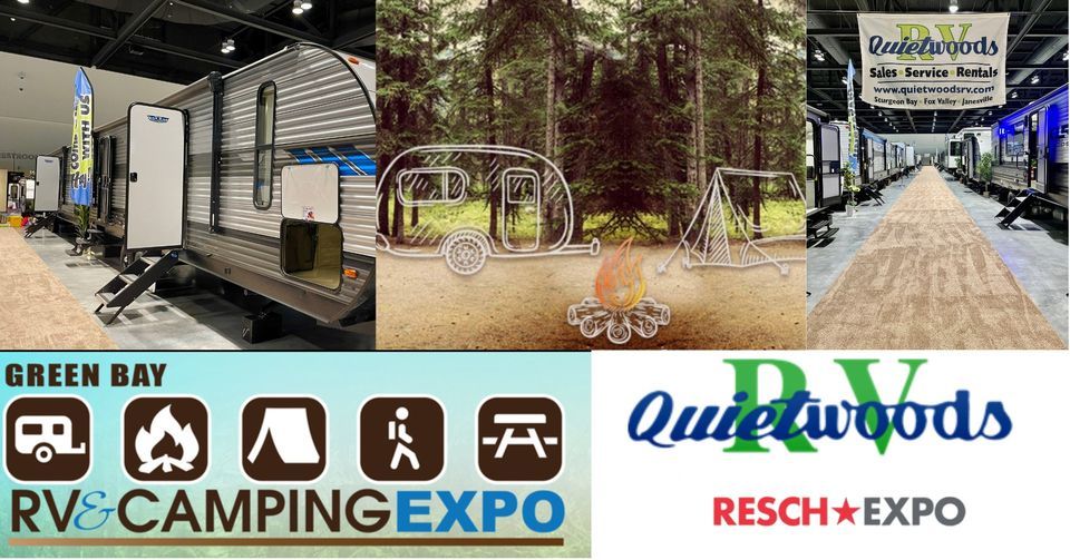 2023 Green Bay RV & Camping Expo with Quietwoods RV, Resch Center, Green Bay, 26 January 2023