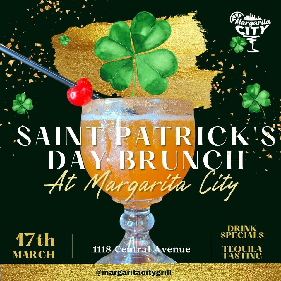 Saint Patrick’s Day Brunch at Margarita City, 1118 Central Avenue