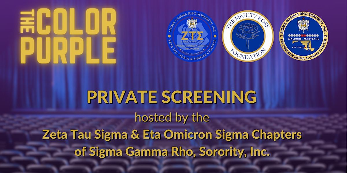 The Color Purple Private Screening 2, AMC Rivertowne 12, Oxon Hill