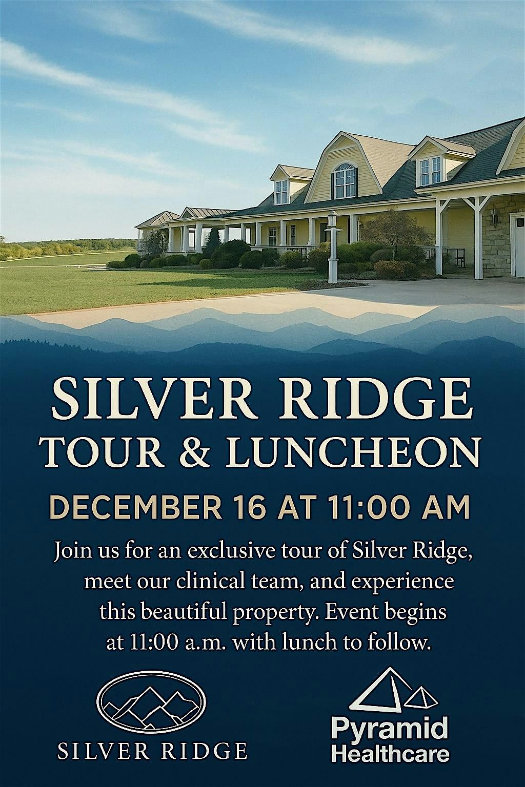 Silver Ridge Tour & Luncheon, 16 December | Event in Mills River | AllEvents