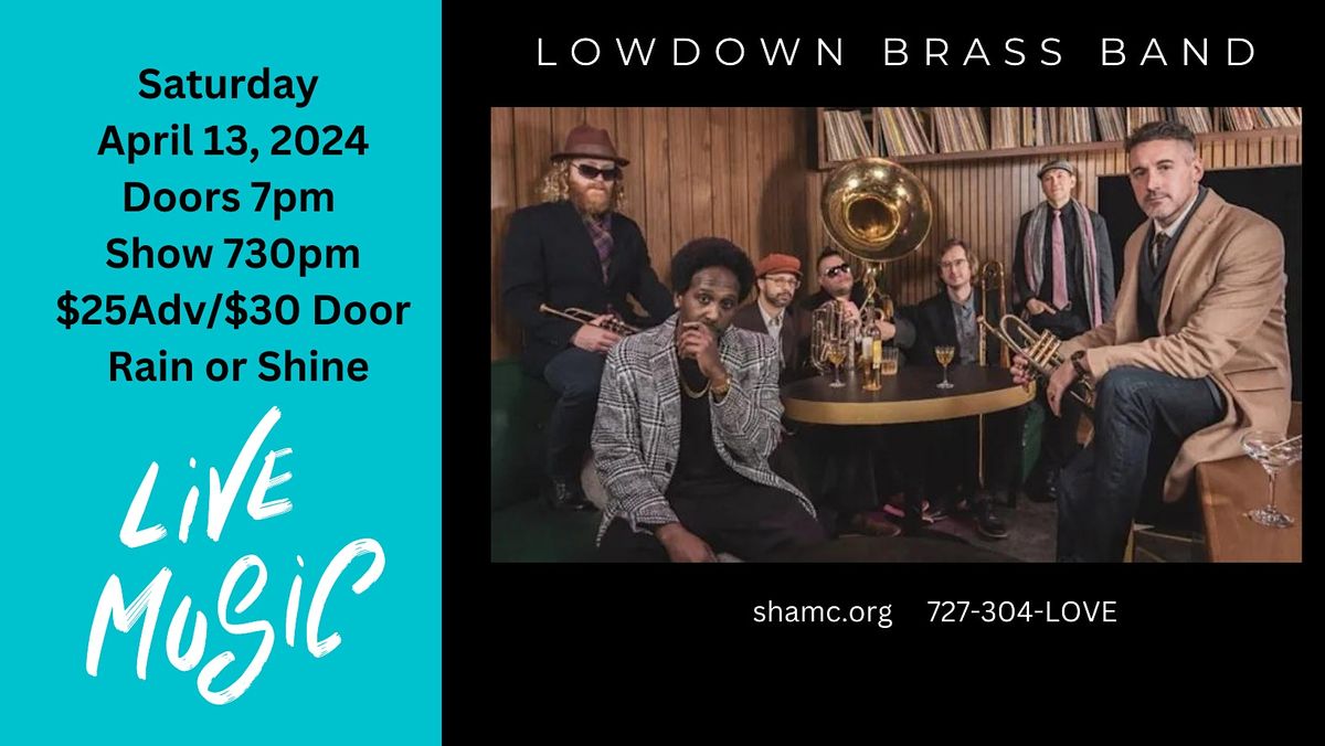 LowDown Brass Band, Safety Harbor Art And Music Center, April 13 2024