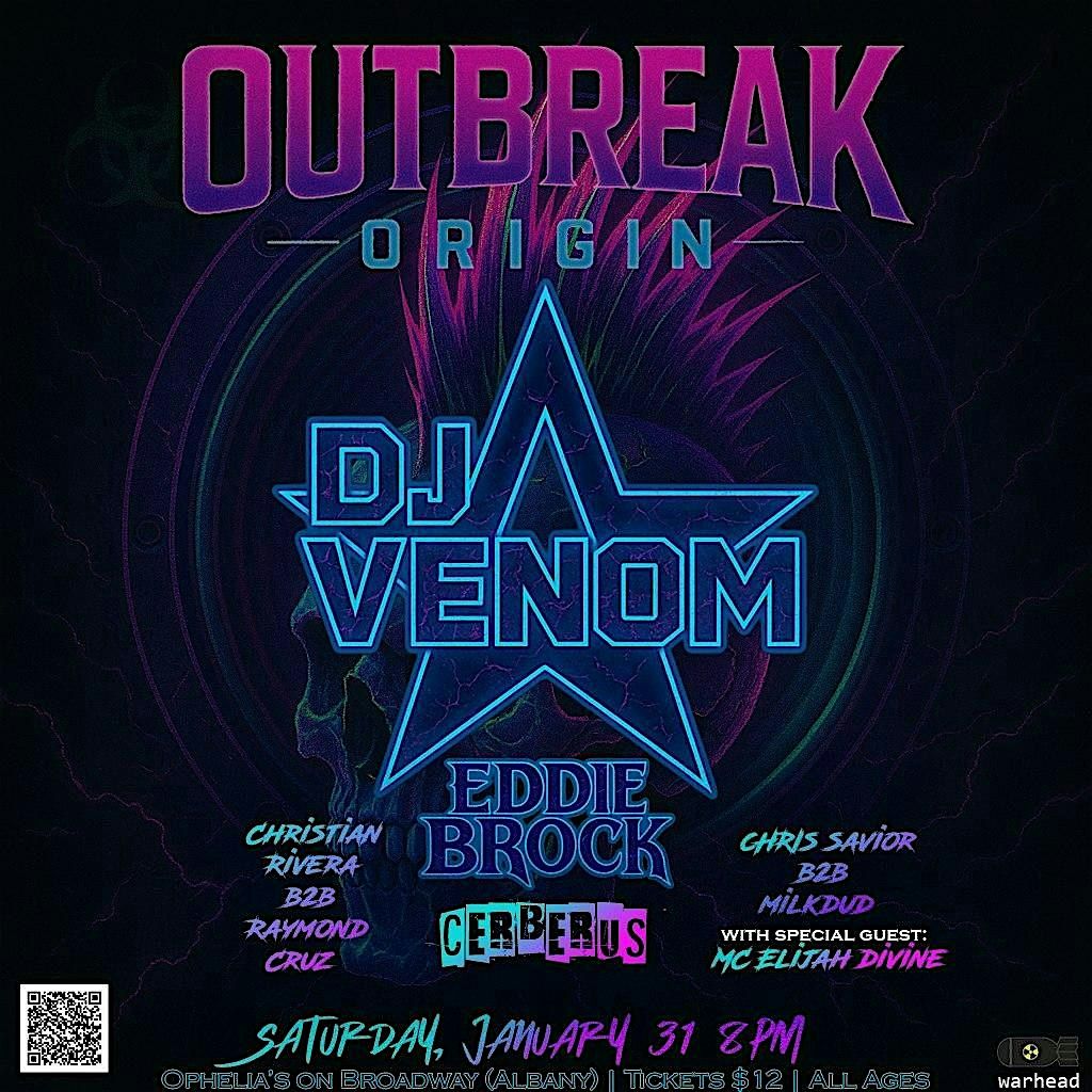 warhead Presents: OUTBREAK ORIGIN, 31 January | Event in Albany | AllEvents