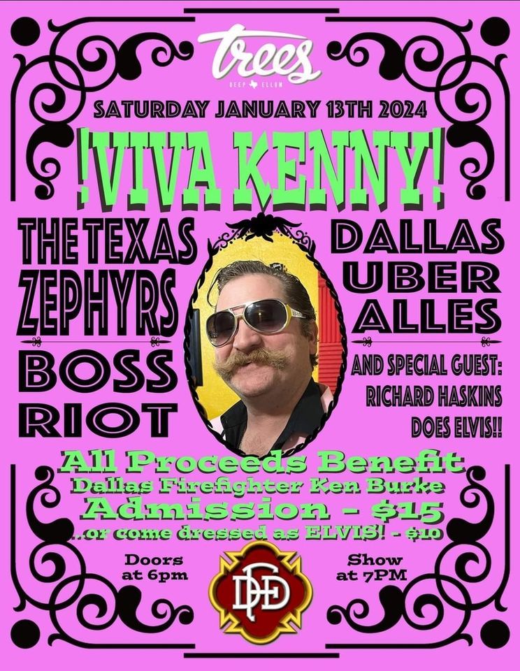 Viva Kenny!, Trees Dallas, January 13 to January 14 AllEvents.in