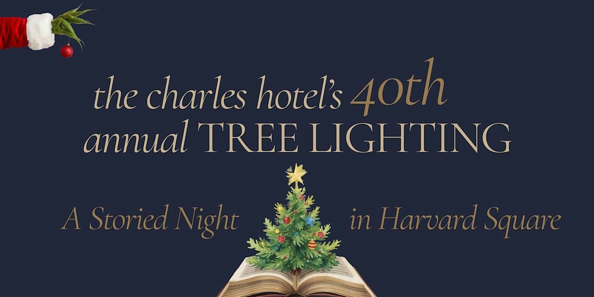 The Charles Hotel's 40th Tree Lighting: Hosted by comedian, Jimmy Tingle!, 29 November | Event in Cambridge