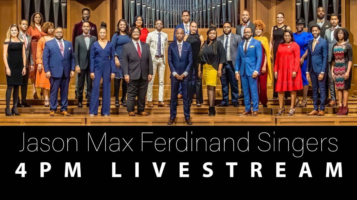 Jason Max Ferdinand Singers, 15 November | Event in Wilmington | AllEvents