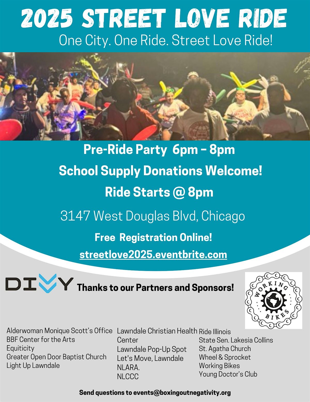 Street Love Ride: 2025, 16 August | Event in Chicago | AllEvents