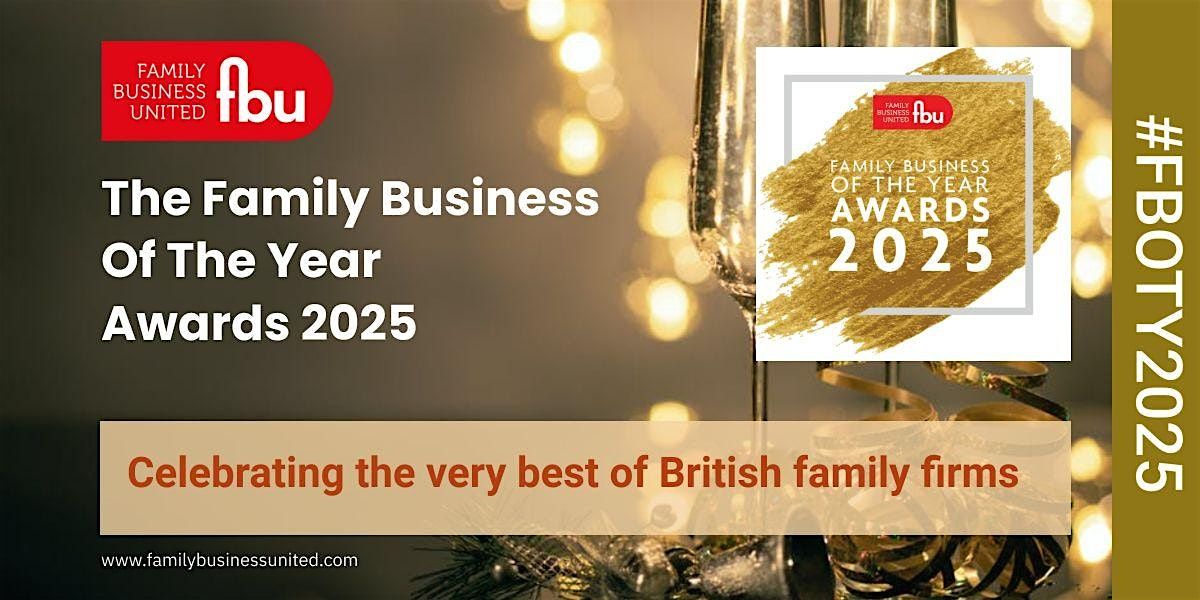 The Family Business of the Year Awards 2025, 18 June | Event in London | AllEvents