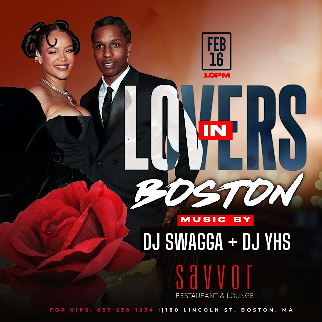LOVERS IN BOSTON, Savvor Restaurant and Lounge, Boston, February 16 to