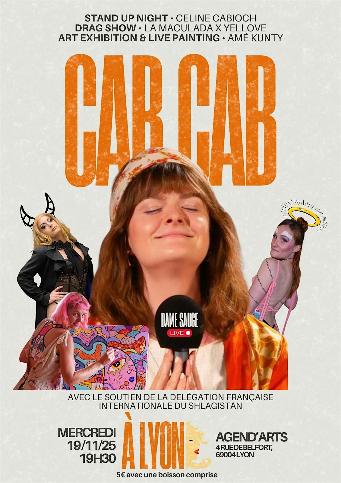 Stand up x Drag Show x Painting Live à LYON | Event in Lyon | AllEvents
