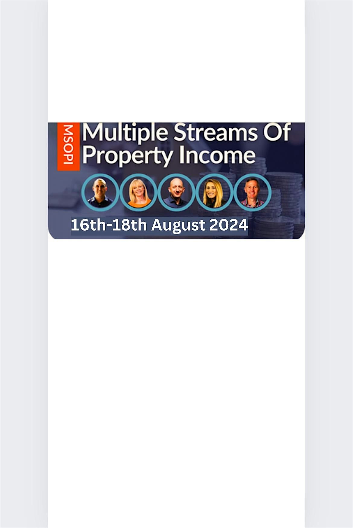 Property Networking Event Multiple Streams of Property