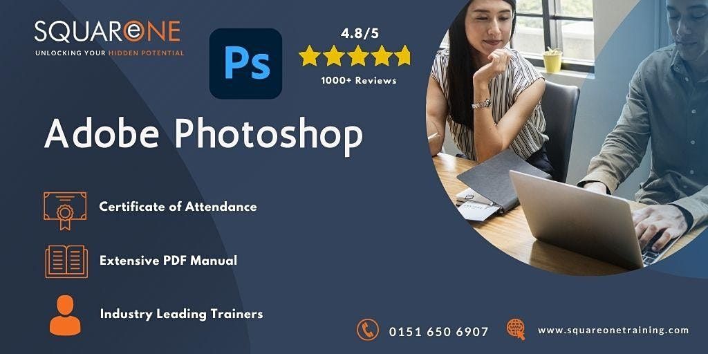 Adobe Photoshop Essentials Egerton House Birkenhead September 27 22 Allevents In