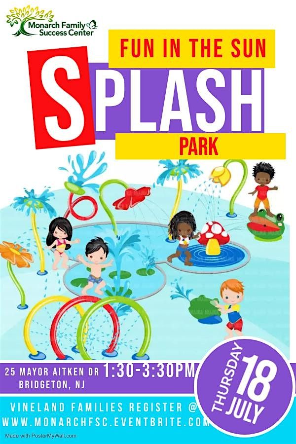 Fun in the Sun Splash Park, Bridgeton splash park, 18 July 2024