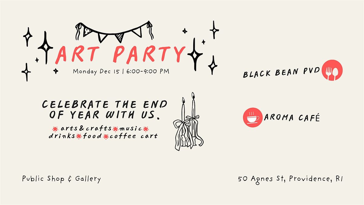 Art Party, 15 December | Event in Providence | AllEvents
