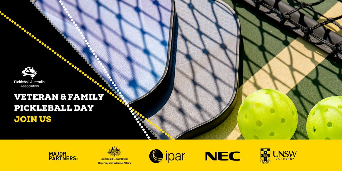 Veteran and Family Pickleball Day Drysdale Pickleball (Clifton Springs