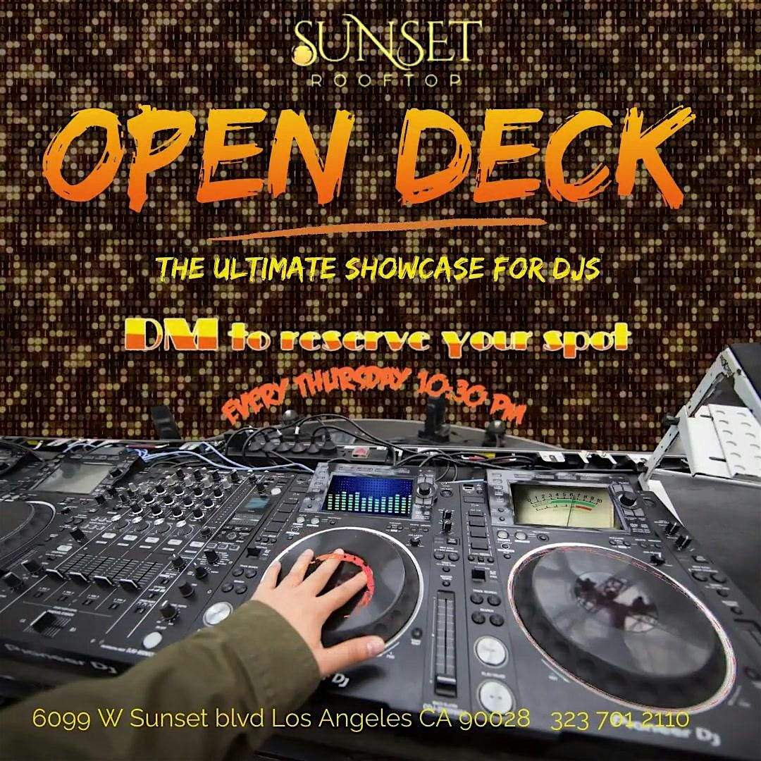OPEN DECK (Ultimate DJ Showcase ) | Event in Los Angeles | AllEvents