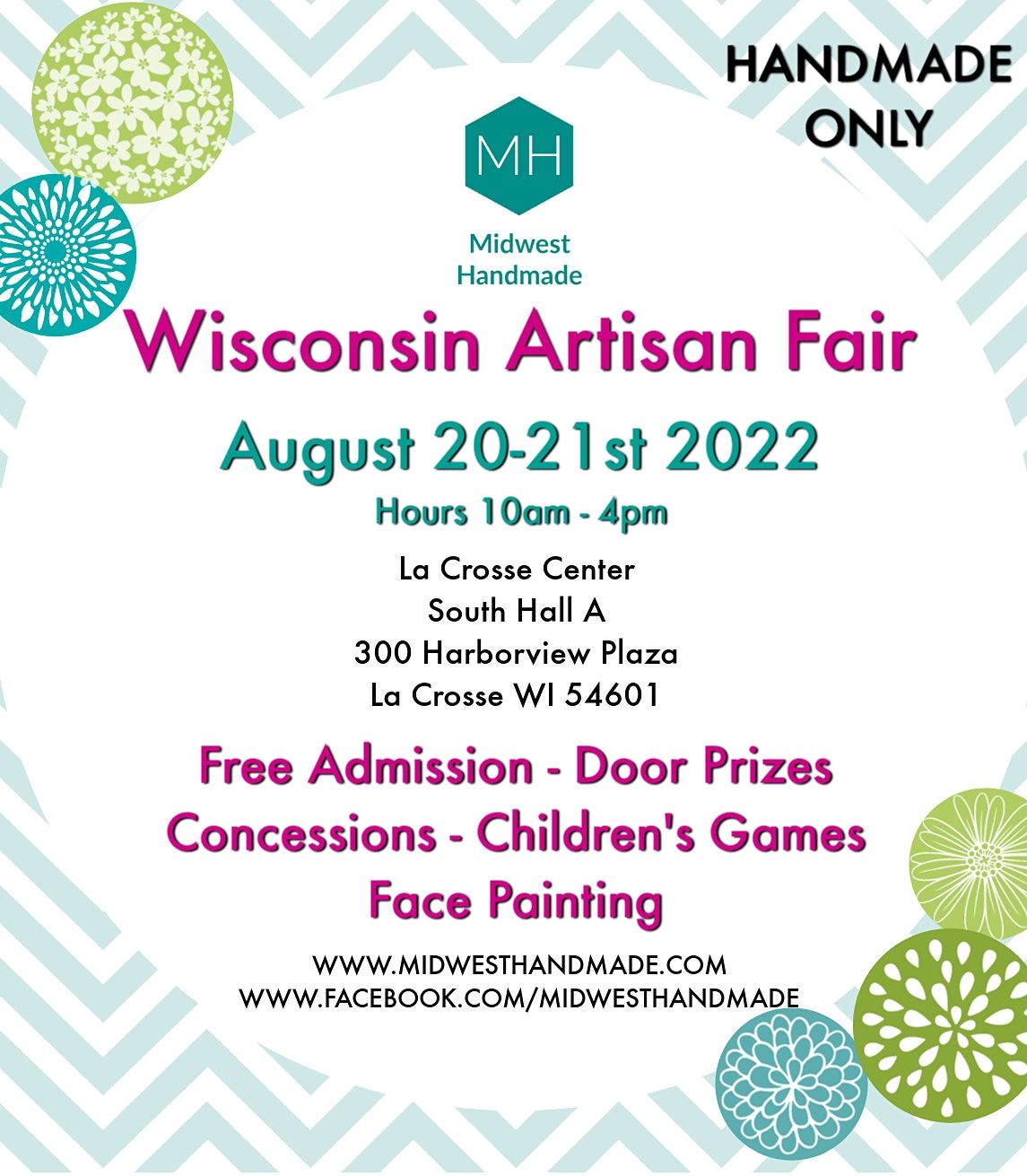 Lacrosse Wi Oopen On Christmas 2022 Wi Artisan Fair 2022, La Crosse Center, August 20 To August 21 |  Allevents.in