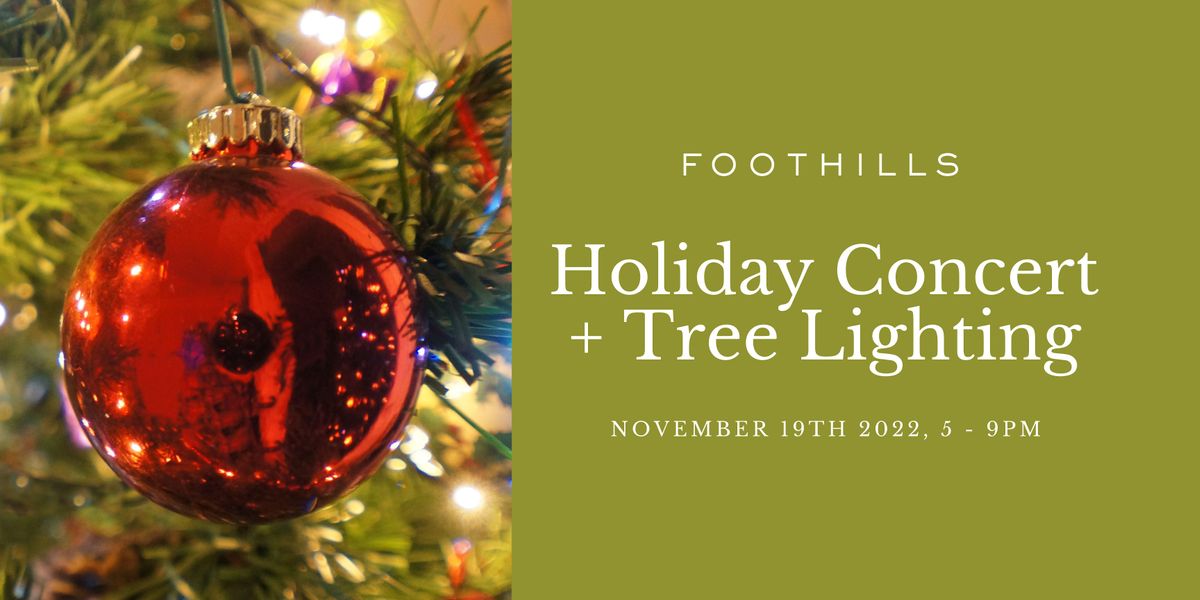 Holiday Concert and Tree Lighting, Foothills Mall, Fort Collins