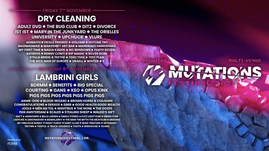 Mutations Festival 2025 - Friday, 7 November | Event in Brighton | AllEvents