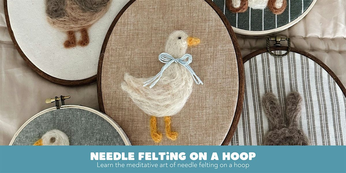 Needle Felting on a Hoop Class, 25 January | Event in Minneapolis | AllEvents