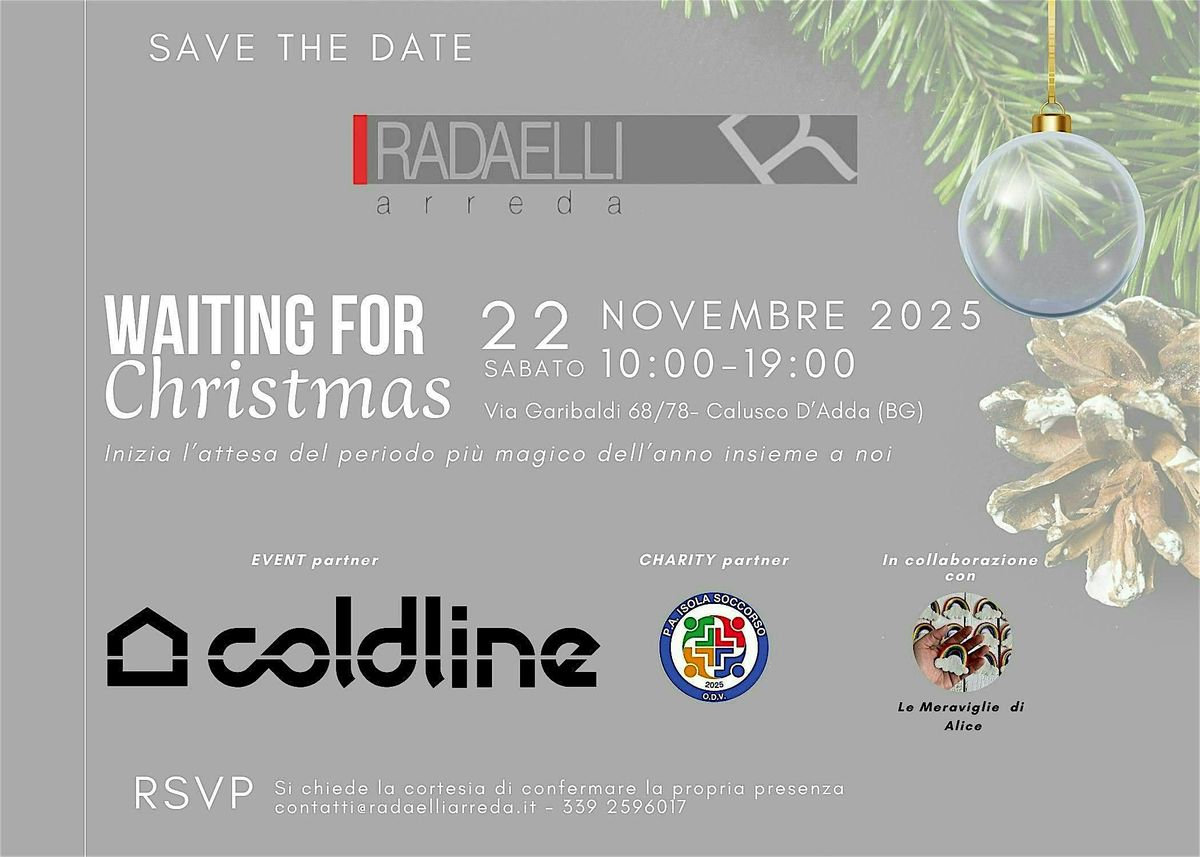 Waiting For Christmas '25 | Event in Calusco d'Adda | AllEvents