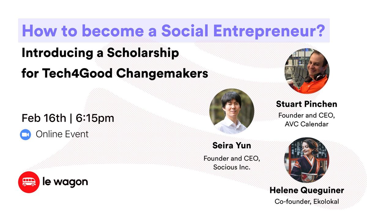 Avc Calendar 2022 How To Become A Social Entrepreneur? - Online Panel Discussion, February 16  2022 | Online Event | Allevents.in