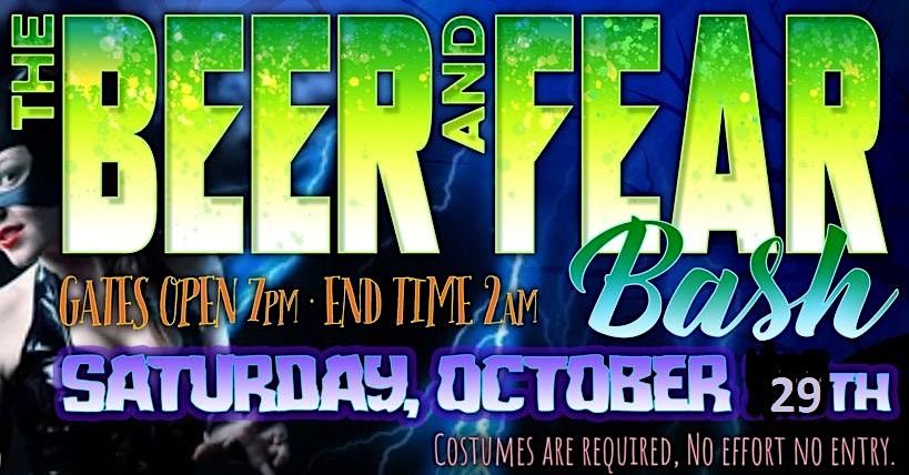 2022 Beer Fear Bash The Castle Presents Jamestown October 29 To October 31 AllEvents in