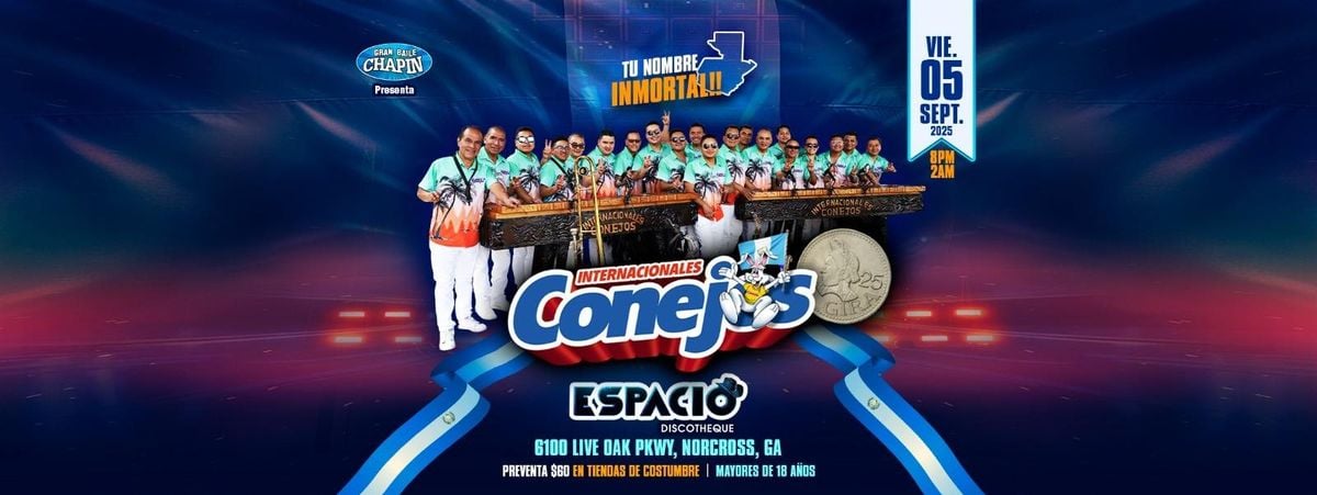 INTERNACIONALES CONEJOS EN NORCROSS in Norcross, 5 September | Event in Norcross | AllEvents