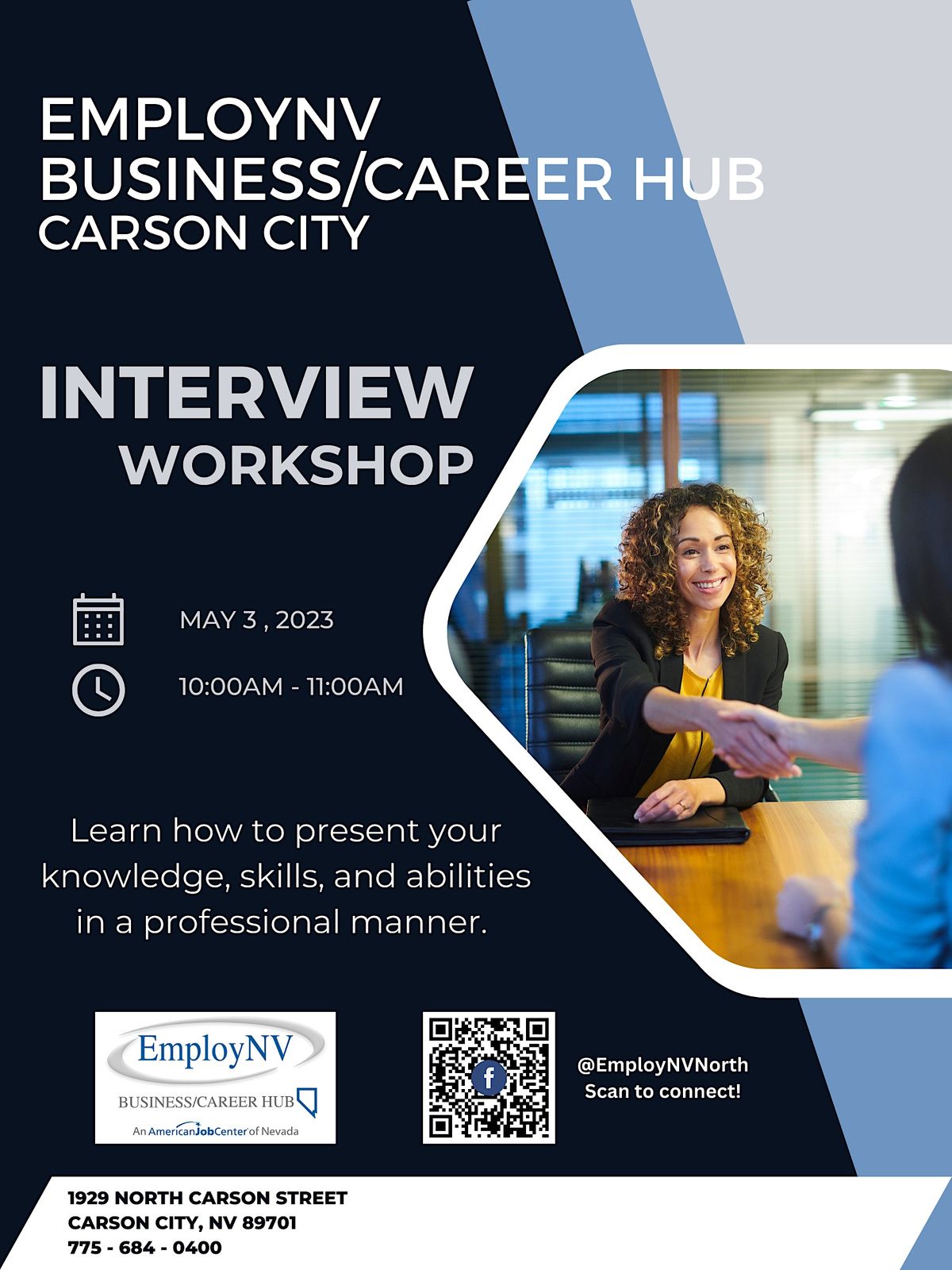 EmployNV Interview EmployNV Business/Career Hub (Carson City