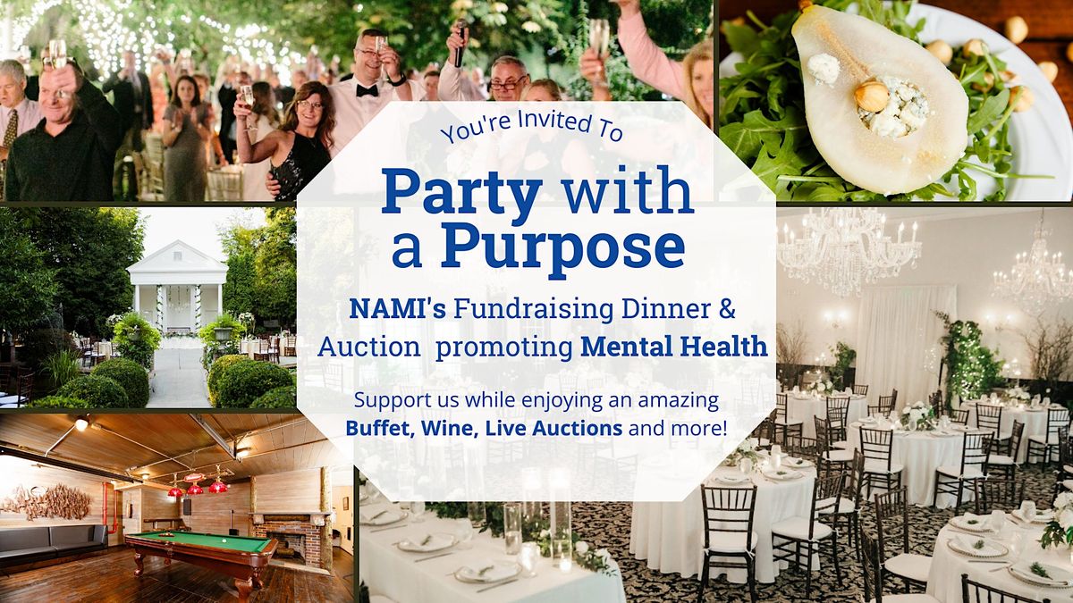 Party with a Purpose Auction & Dinner supporting Mental Health, Gray