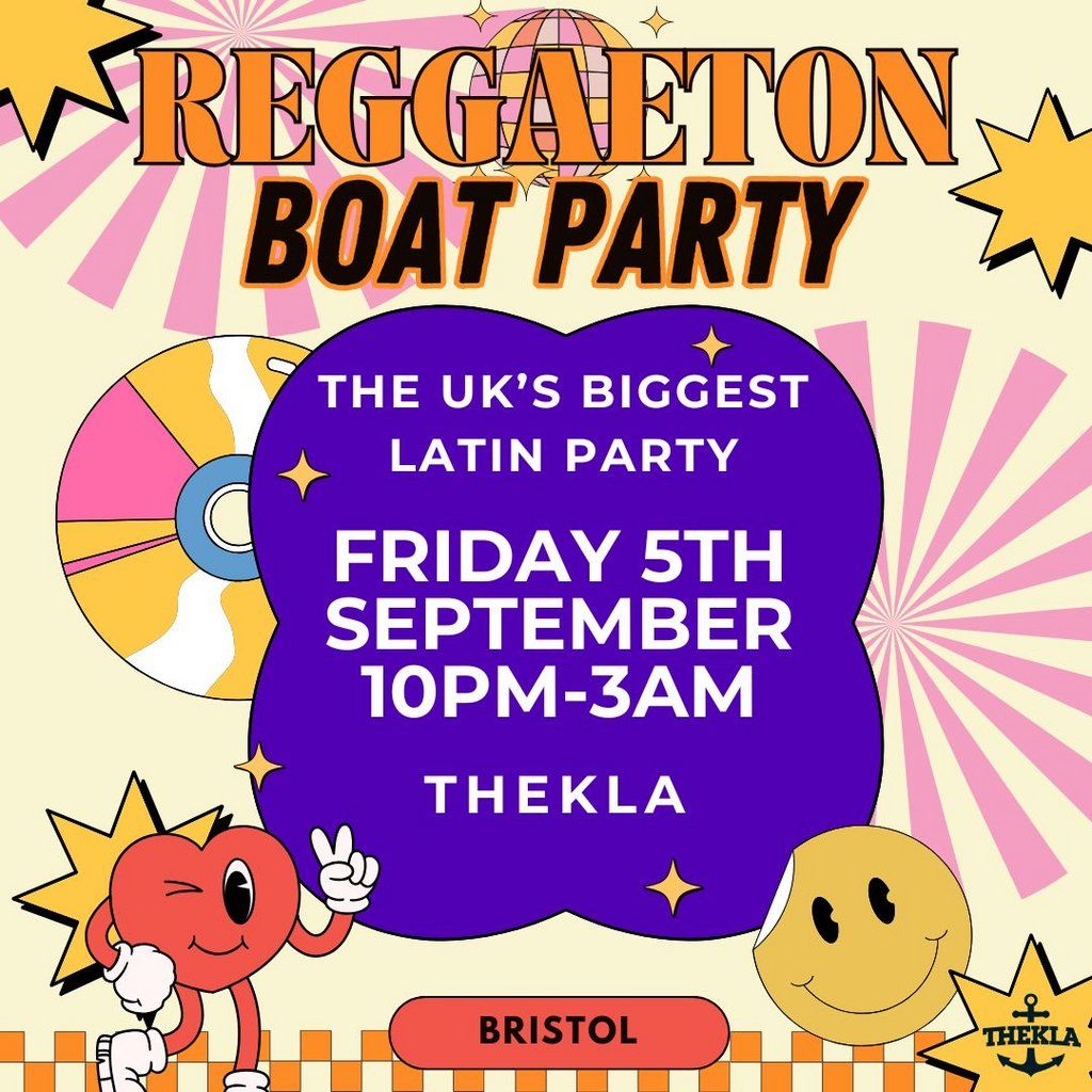 Reggaeton Boat Party (Bristol), 5 September | Event in Bristol | AllEvents
