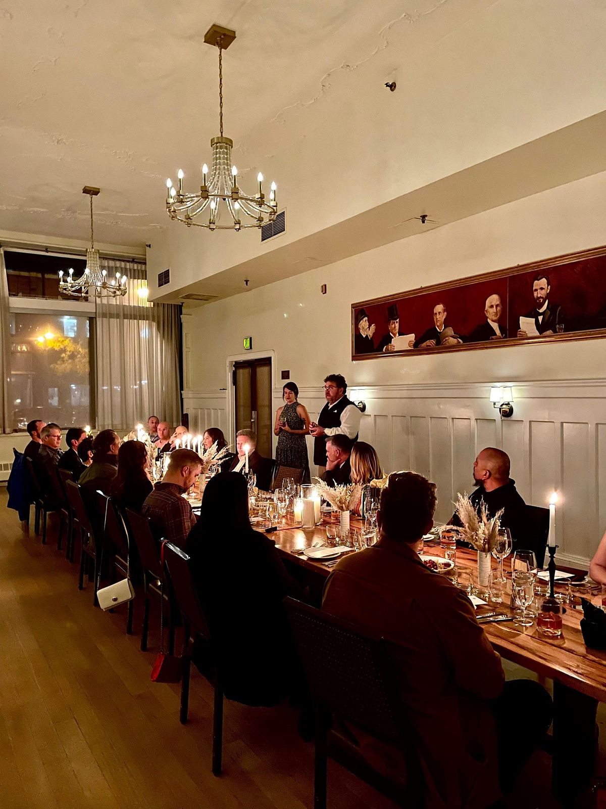 The Oxford Hotels Exclusive Urban Farmer x Laws Whiskey House Dinner, The Oxford Hotel, Denver