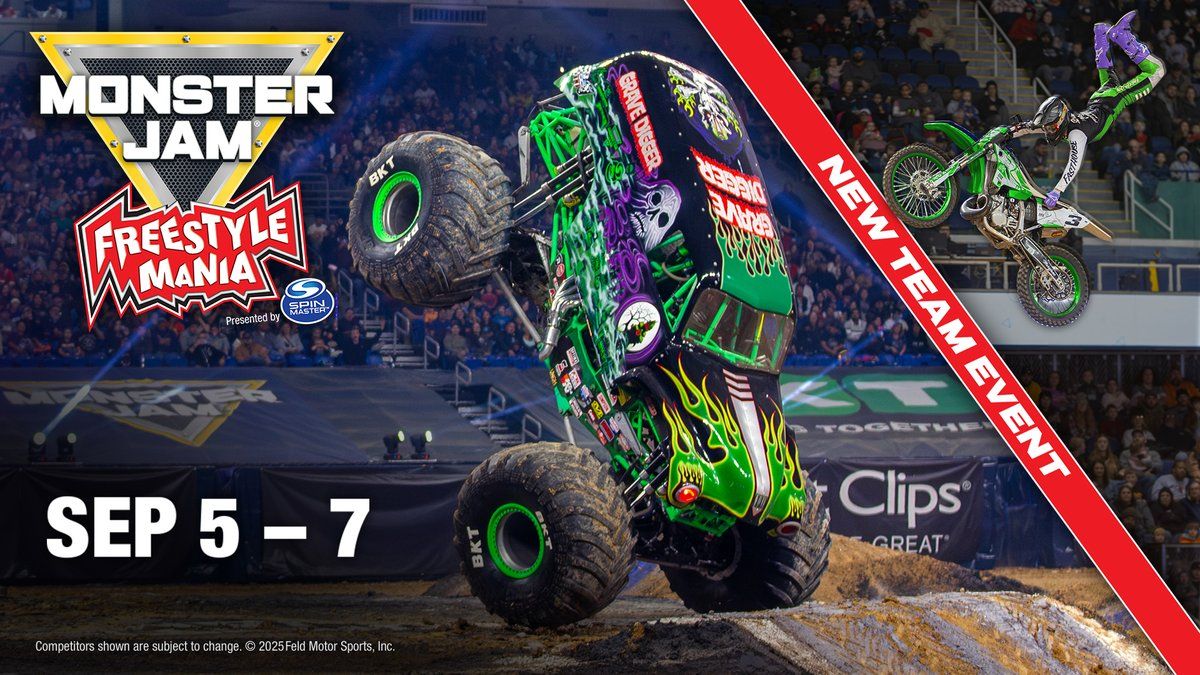 Monster Jam Freestyle Mania presented by Spin Master, 16 August | Event in Fresno | AllEvents