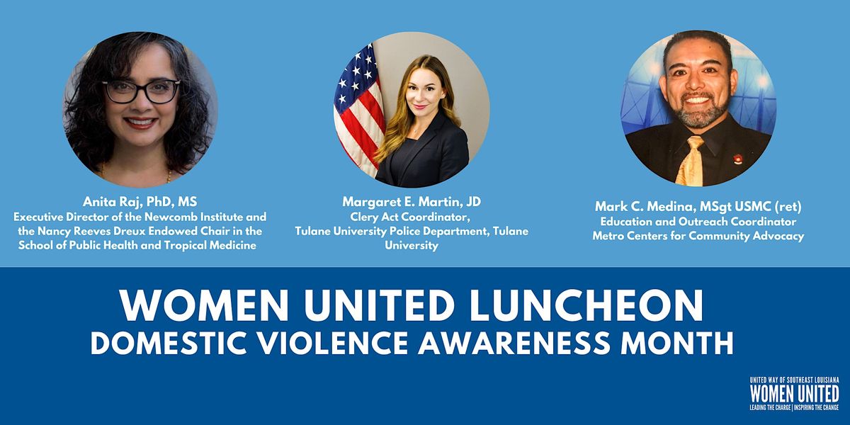 Women United Luncheon: Domestic Violence Awareness Month, Ralph's on ...