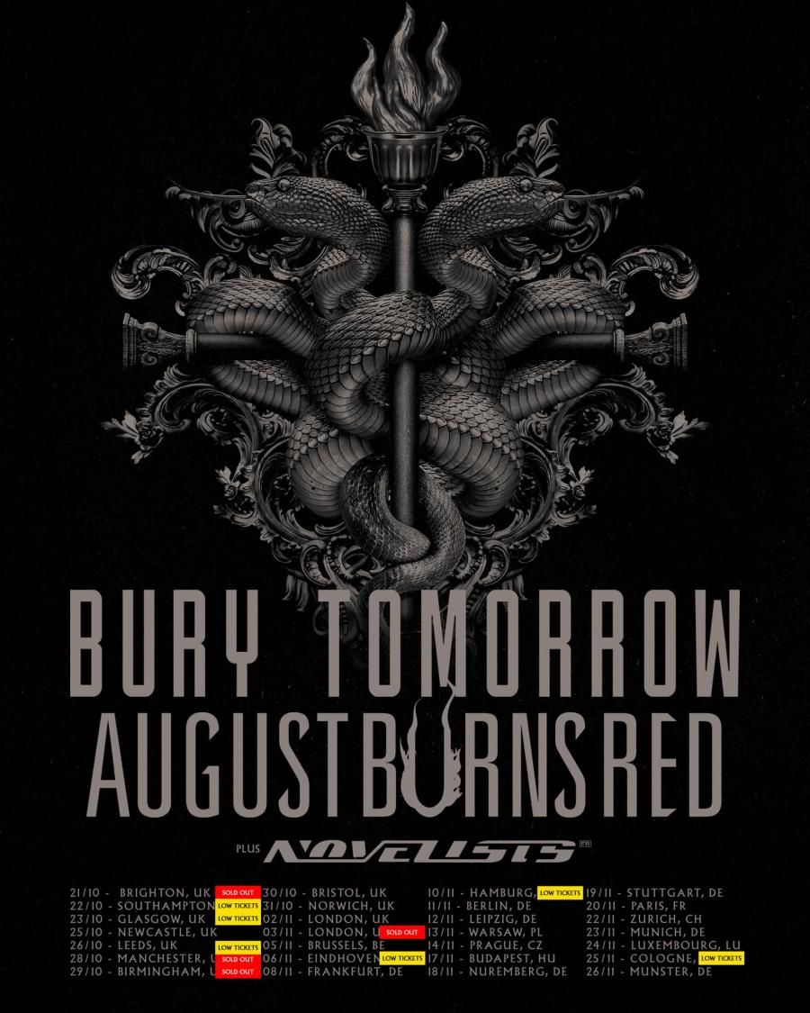 Bury Tomorrow Birmingham Tickets, 12 October | Event in Birmingham | AllEvents