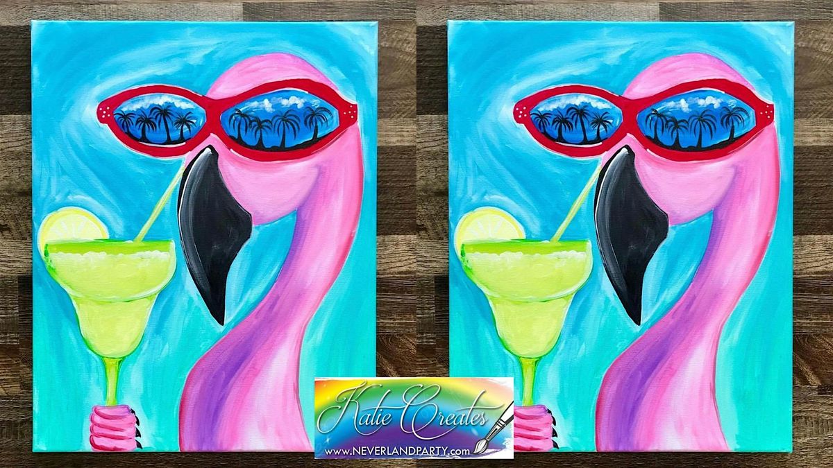 Flamingo La Plata, Greene Turtle with Artist Katie Detrich!, The Greene Turtle Sports Bar