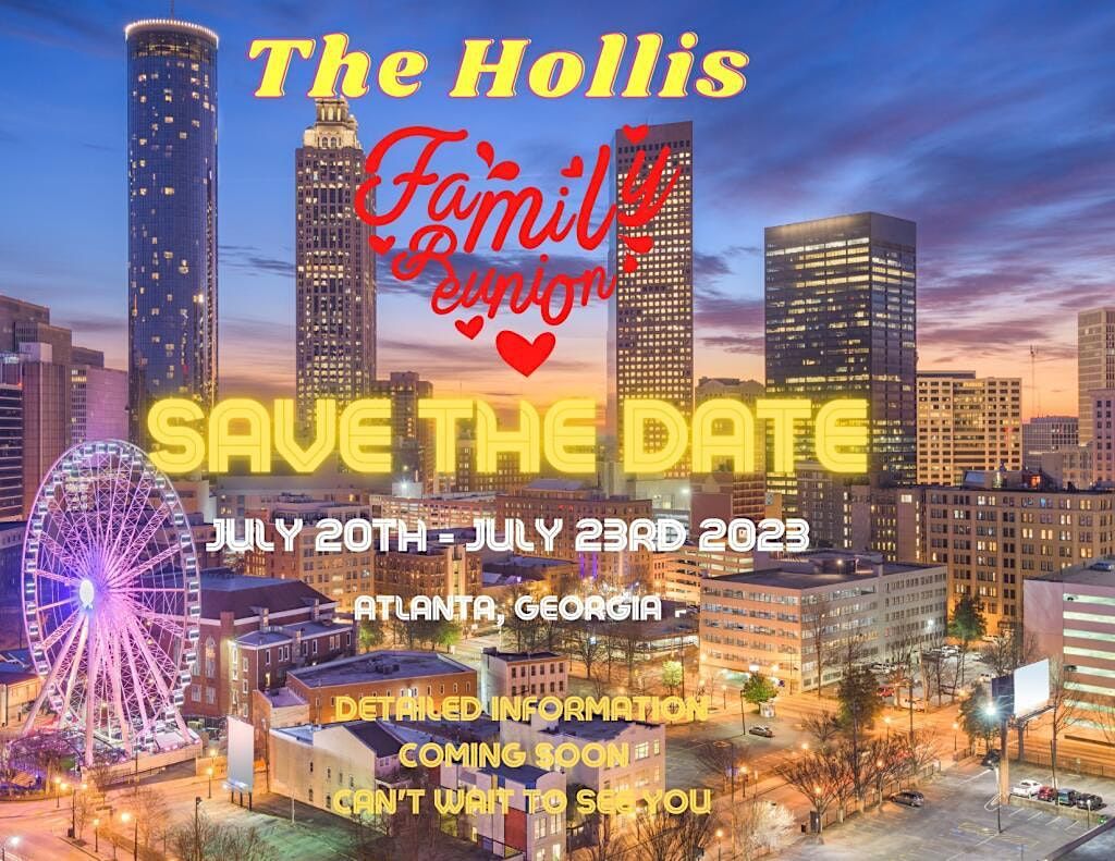 2023 Hollis Family Reunion, Wills Park Recreation Center, Alpharetta