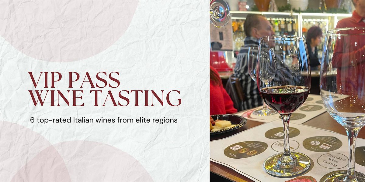 VIP Pass - Fred MAGNOTTA Wine Tasting, 14 December | Event in Doylestown | AllEvents