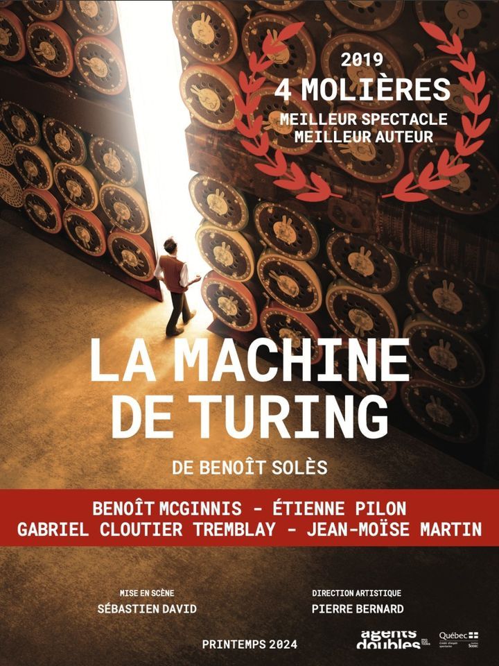 LA MACHINE DE TURING, Théâtre du cuivre, Rouynnoranda, 15 May 2024