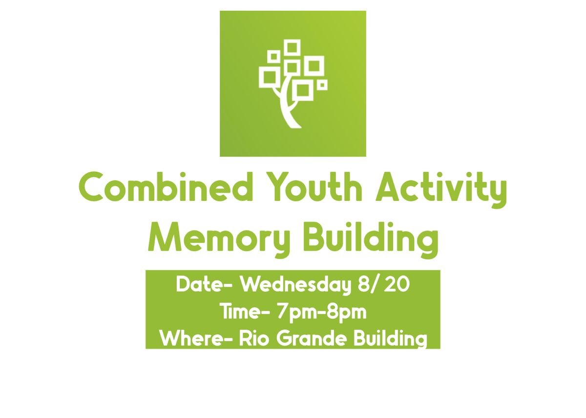 Memory Building Youth Activity | Event in Monte Vista | AllEvents
