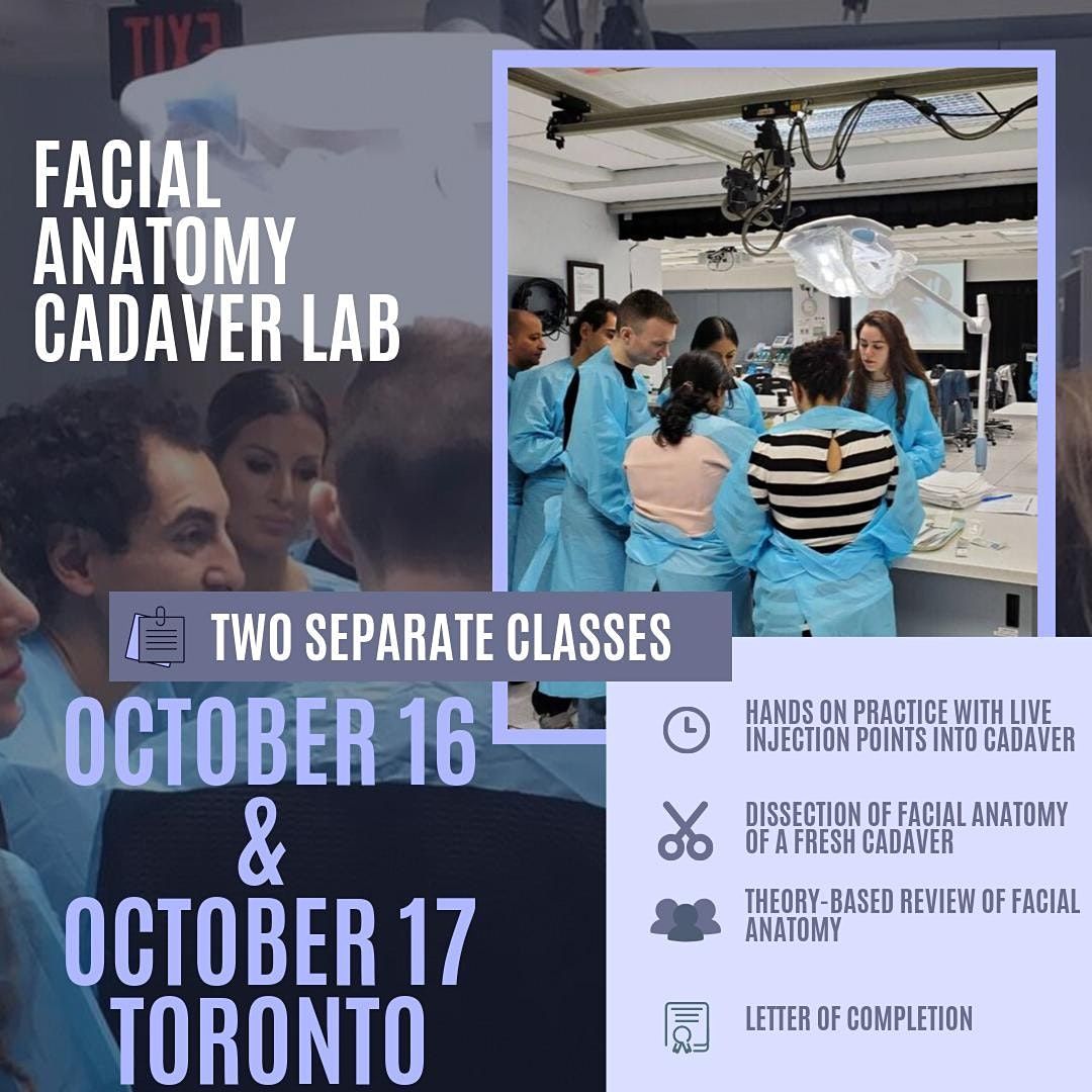 Facial Anatomy Cadaver Lab, Surgical Skills Center at Mount Sinai