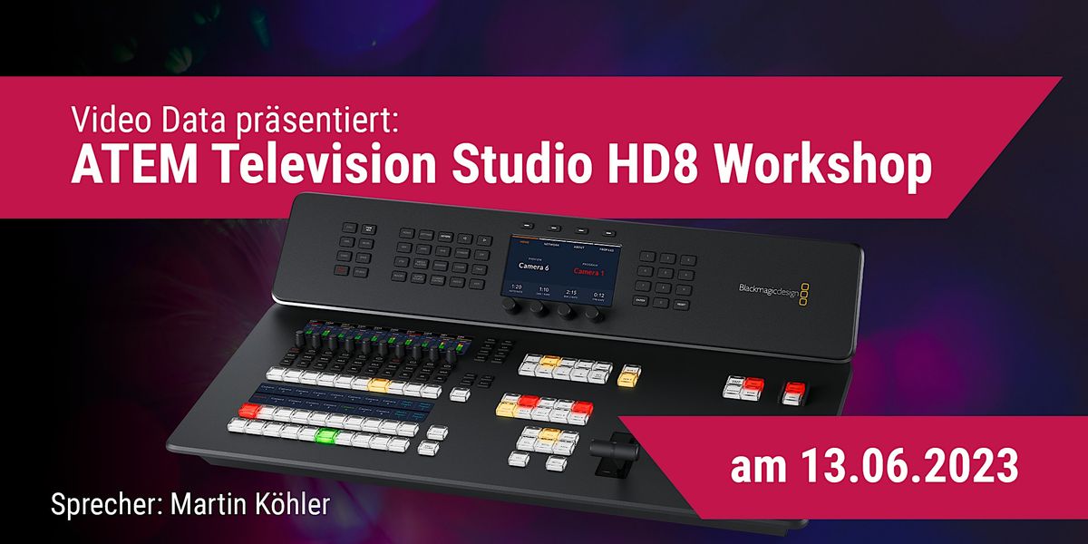 Blackmagic ATEM Television Studio HD8 Video Data Handels GmbH