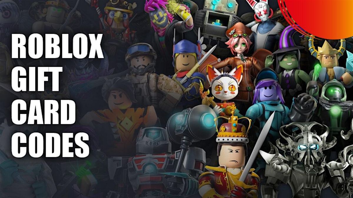 Unused Roblox Gift Card Codes – (Free Cards) (April 2024) Robux, June ...