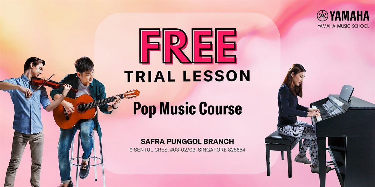 Pop Music Courses (Aged 12 & above)@ SAFRA Punggol | Event in Pasir Ris | AllEvents